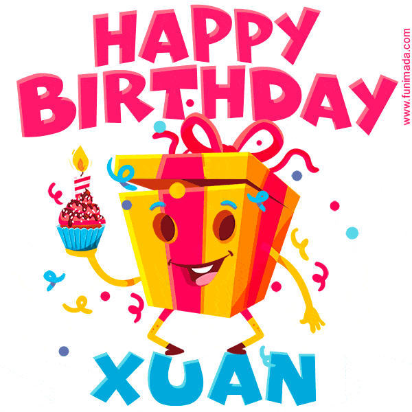 Funny Happy Birthday Xuan GIF