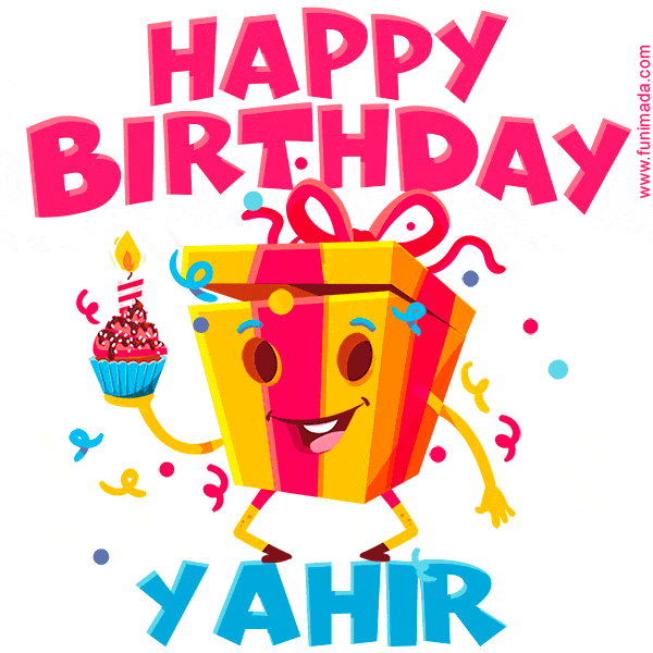 Funny Happy Birthday Yahir GIF