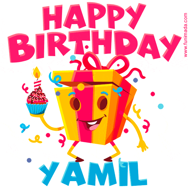Funny Happy Birthday Yamil GIF
