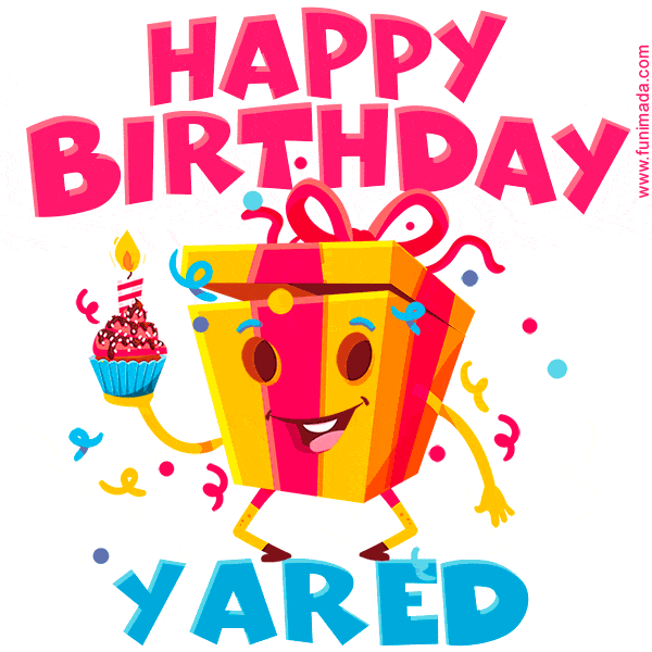 Funny Happy Birthday Yared GIF