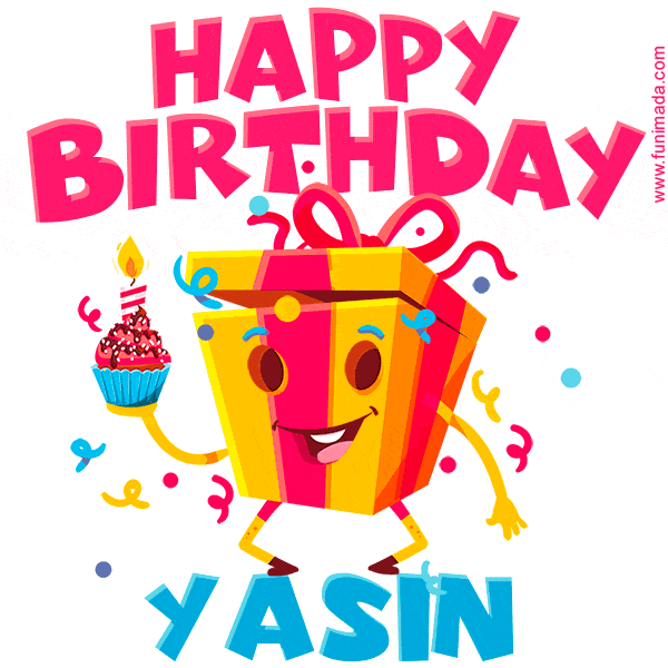 Funny Happy Birthday Yasin GIF