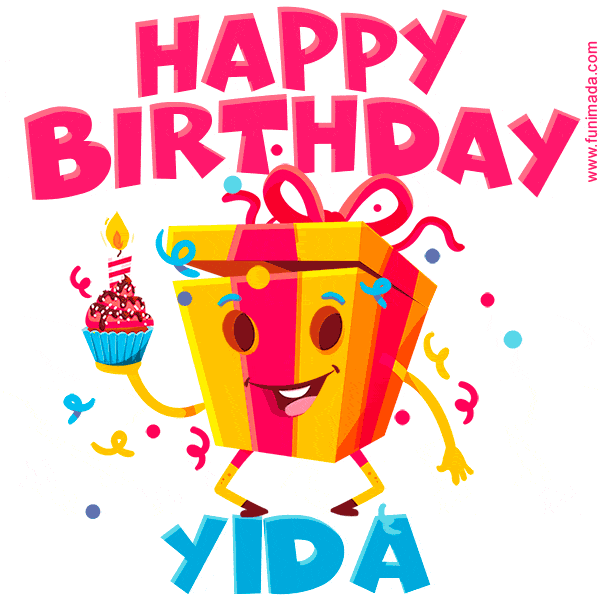 Funny Happy Birthday Yida GIF