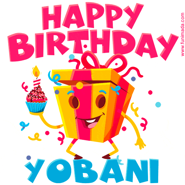 Funny Happy Birthday Yobani GIF