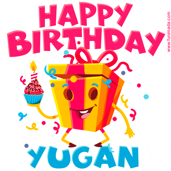 Funny Happy Birthday Yugan GIF