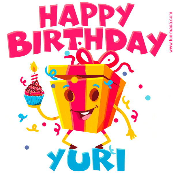 Funny Happy Birthday Yuri GIF