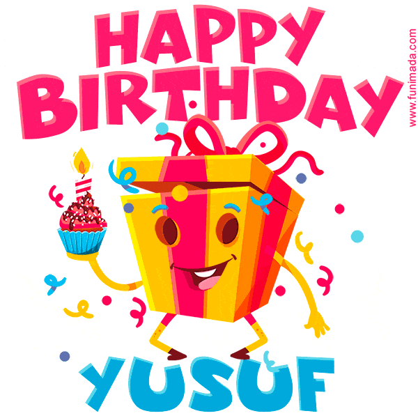 Funny Happy Birthday Yusuf GIF