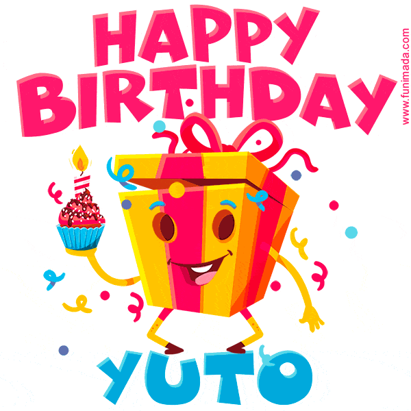 Funny Happy Birthday Yuto GIF
