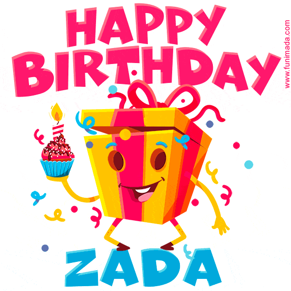Funny Happy Birthday Zada GIF