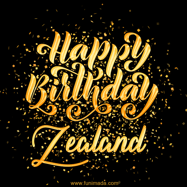 Happy Birthday Card for Zealand - Download GIF and Send for Free