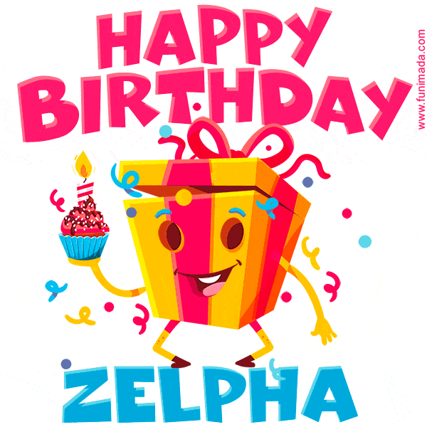 Funny Happy Birthday Zelpha GIF