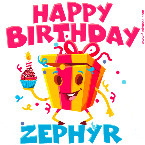 Funny Happy Birthday Zephyr GIF
