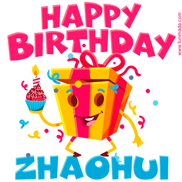 Funny Happy Birthday Zhaohui GIF