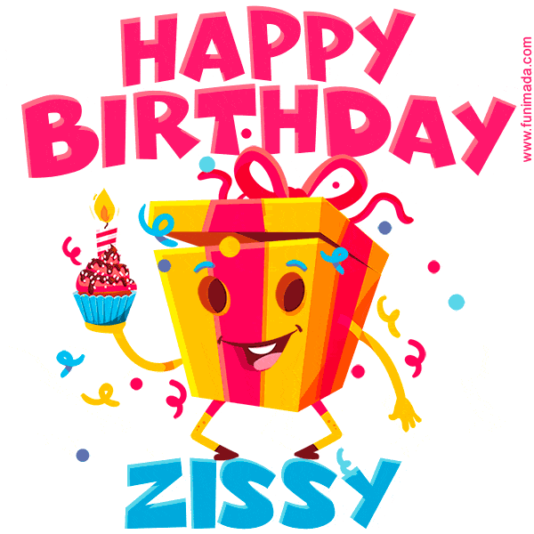 Funny Happy Birthday Zissy GIF