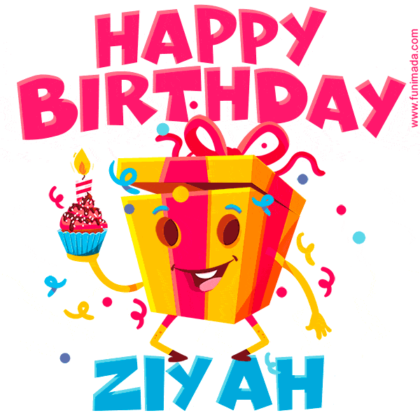 Funny Happy Birthday Ziyah GIF