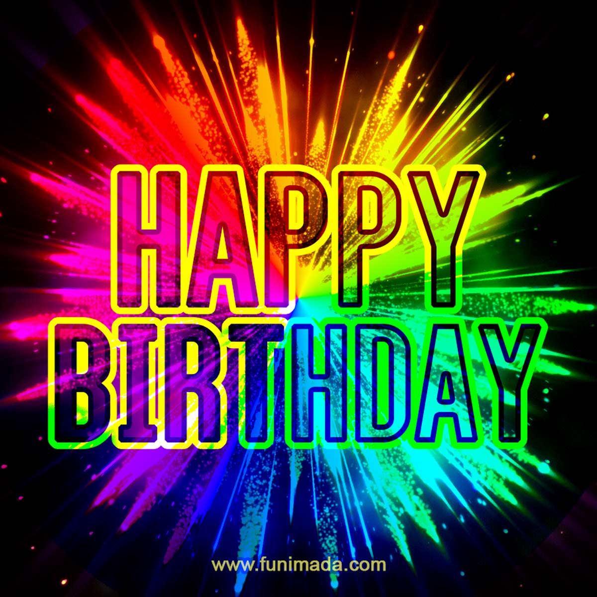 May your birthday sparkle with joy, just like the colorful fireworks that light up the night sky