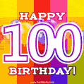 Here's to an unforgettable 100th birthday celebration as you journey around the sun once more