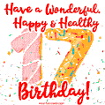 Have a Wonderful, Happy & Healthy 17th Birthday!