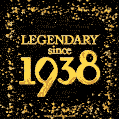 Legendary since 1938. Happy Birthday!