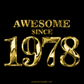 Awesome since 1978 GIF