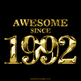 Awesome since 1992 GIF