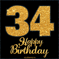 Happy 34th Birthday GIF