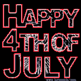 Happy 4th Of July animated ecard