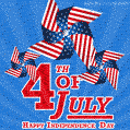 Happy July 4 Animated Image (GIF) Free