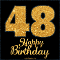Happy 48th Birthday GIF