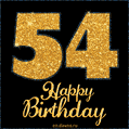 Happy 54th Birthday GIF