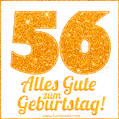 Alles das Beste zum 56 Geburtstag!