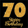 Happy 70th Birthday GIF