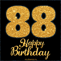 Happy 88th Birthday GIF