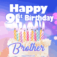 Happy 91st Birthday, Brother! Animated GIF.