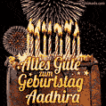 Alles Gute zum Geburtstag Aadhira (GIF)