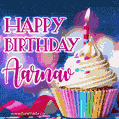 Happy Birthday Aarnav - Lovely Animated GIF