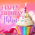 Happy Birthday Abbie - Lovely Animated GIF