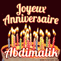 Joyeux anniversaire Abdimalik GIF