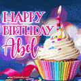Happy Birthday Abel - Lovely Animated GIF
