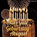 Alles Gute zum Geburtstag Abigael (GIF)