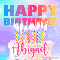 Funny Happy Birthday Abigael GIF