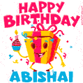 Funny Happy Birthday Abishai GIF