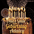 Alles Gute zum Geburtstag Adaley (GIF)