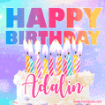 Funny Happy Birthday Adalin GIF