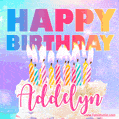 Funny Happy Birthday Addelyn GIF