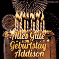 Alles Gute zum Geburtstag Addison (GIF)