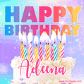 Funny Happy Birthday Adeena GIF