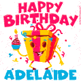 Funny Happy Birthday Adelaide GIF