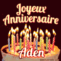 Joyeux anniversaire Aden GIF