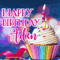 Happy Birthday Aden - Lovely Animated GIF