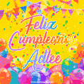 Feliz Cumpleaños Adlee (GIF)